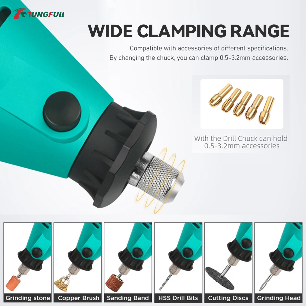 TUNGFULL Mini Electric Grinder - Power Tools Jobs review and price