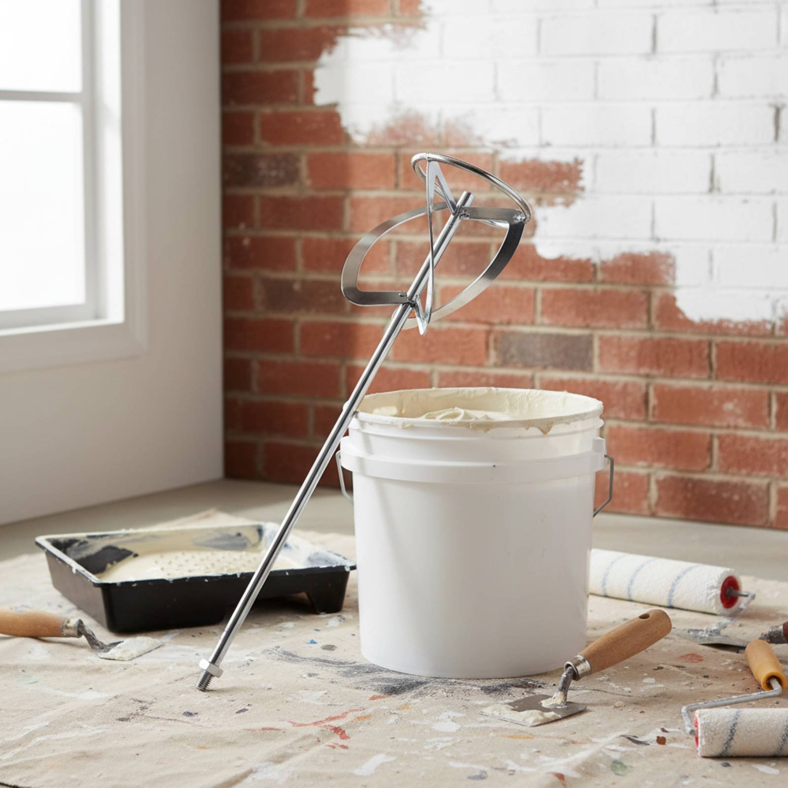 Cement Blender Paddle Sturdy D - Power Tools Types review and price