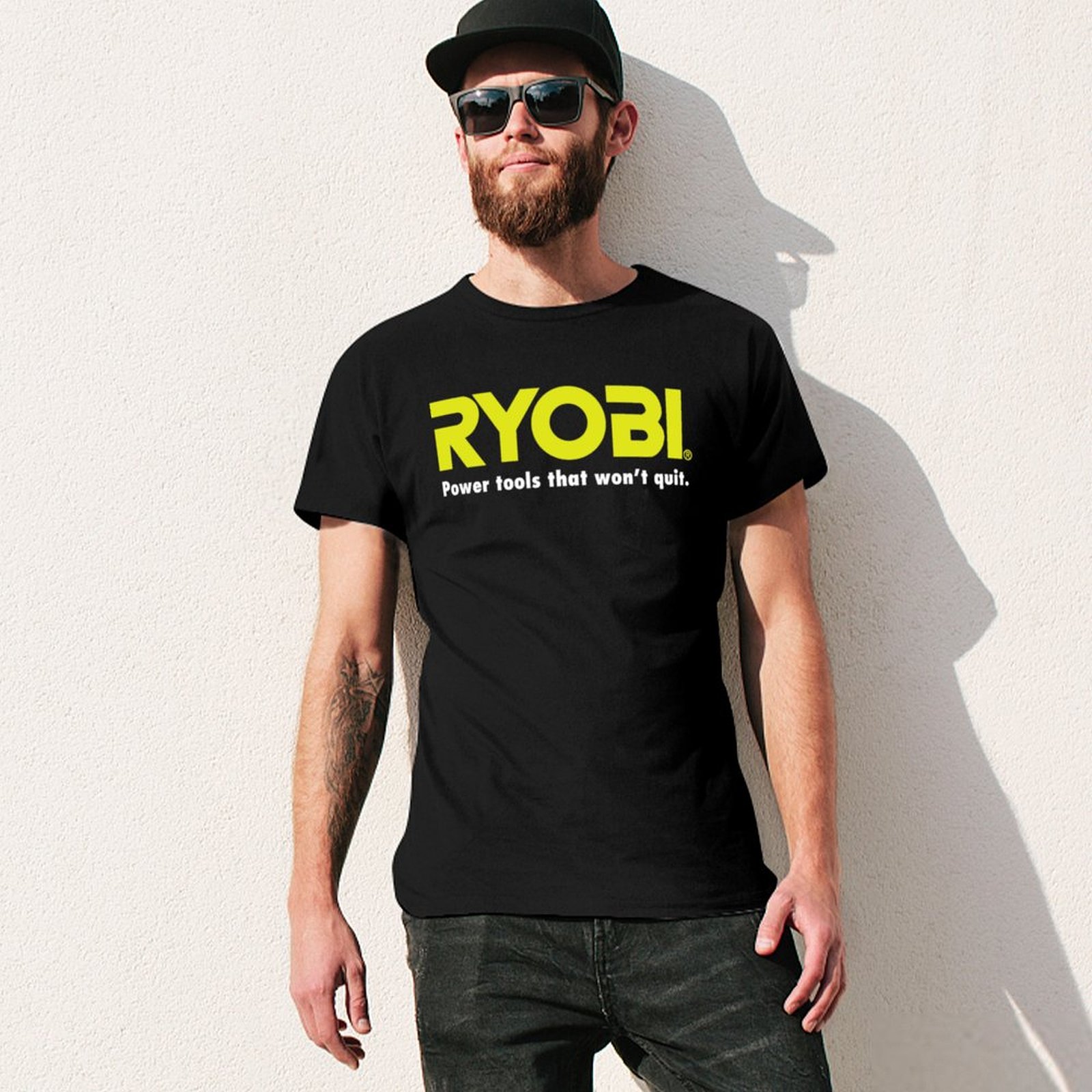 POWER TOOLS RYOBI LOGO T-Shirt - Power Tools China review and price