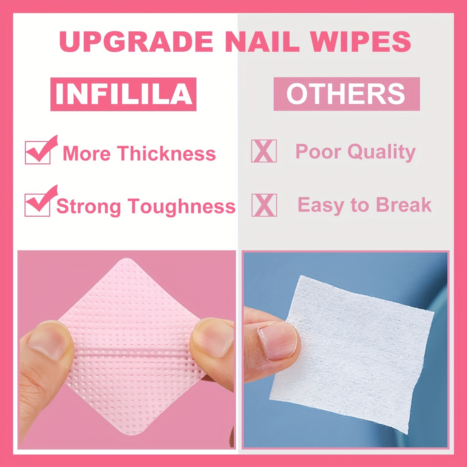 20/600pcs Lint-Free Nail Wipes - Power Tools Aldi review and price