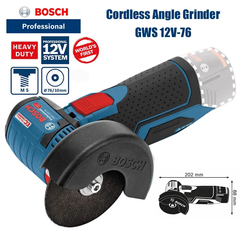 Bosch  GWS 12V-76 Professional - Power Tools Professional review and price