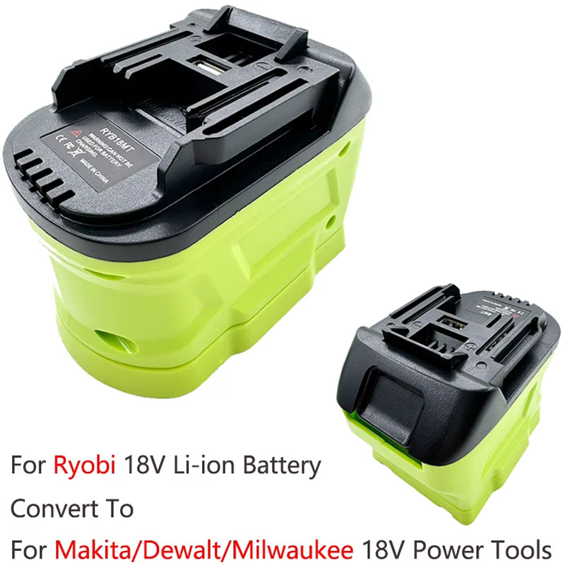 Battery Adapter For Ryobi 18V  - Power Tools Milwaukee review and price