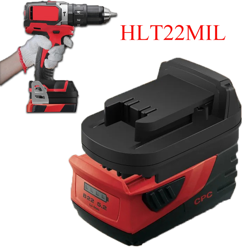 Battery Adapter for Milwaukee  - Power Tools Hilti review and price