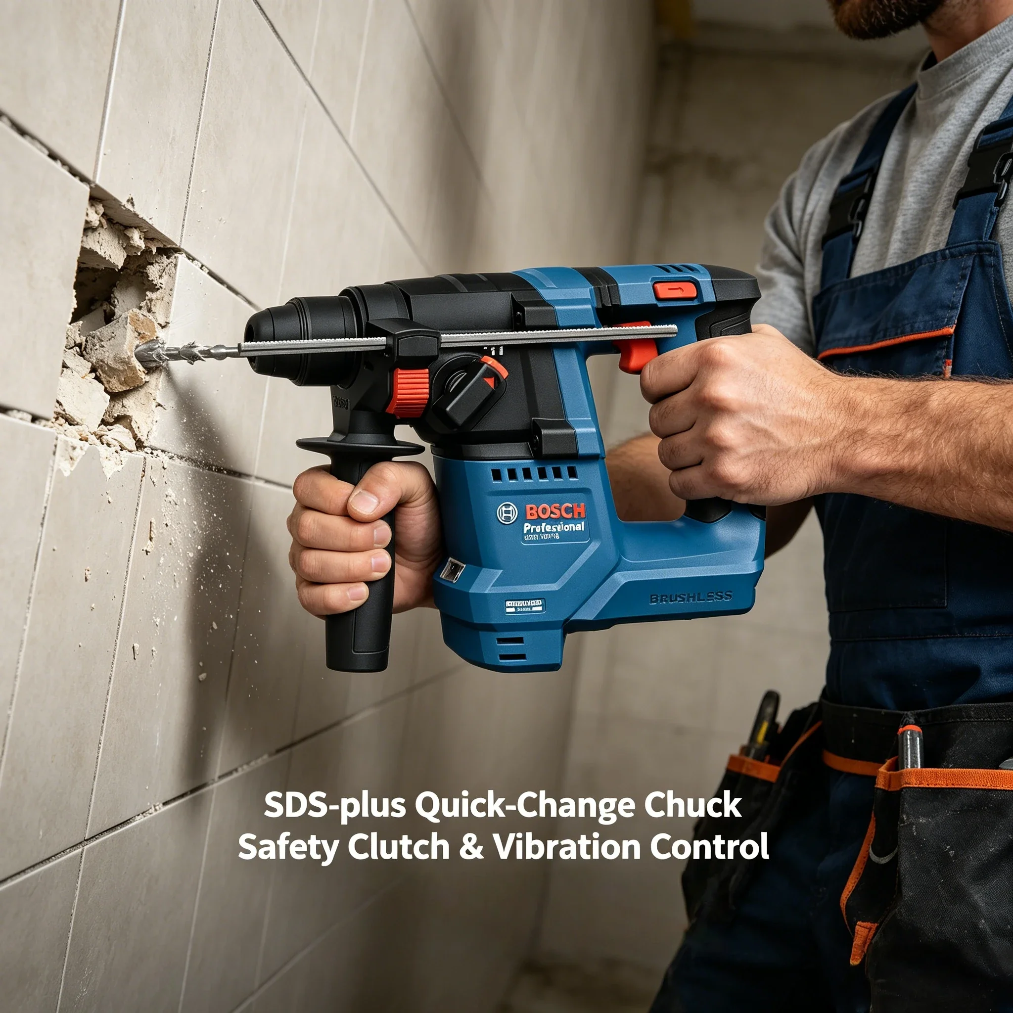 Bosch GBH 18V-18 18V Brushless - Power Tools Professional review and price