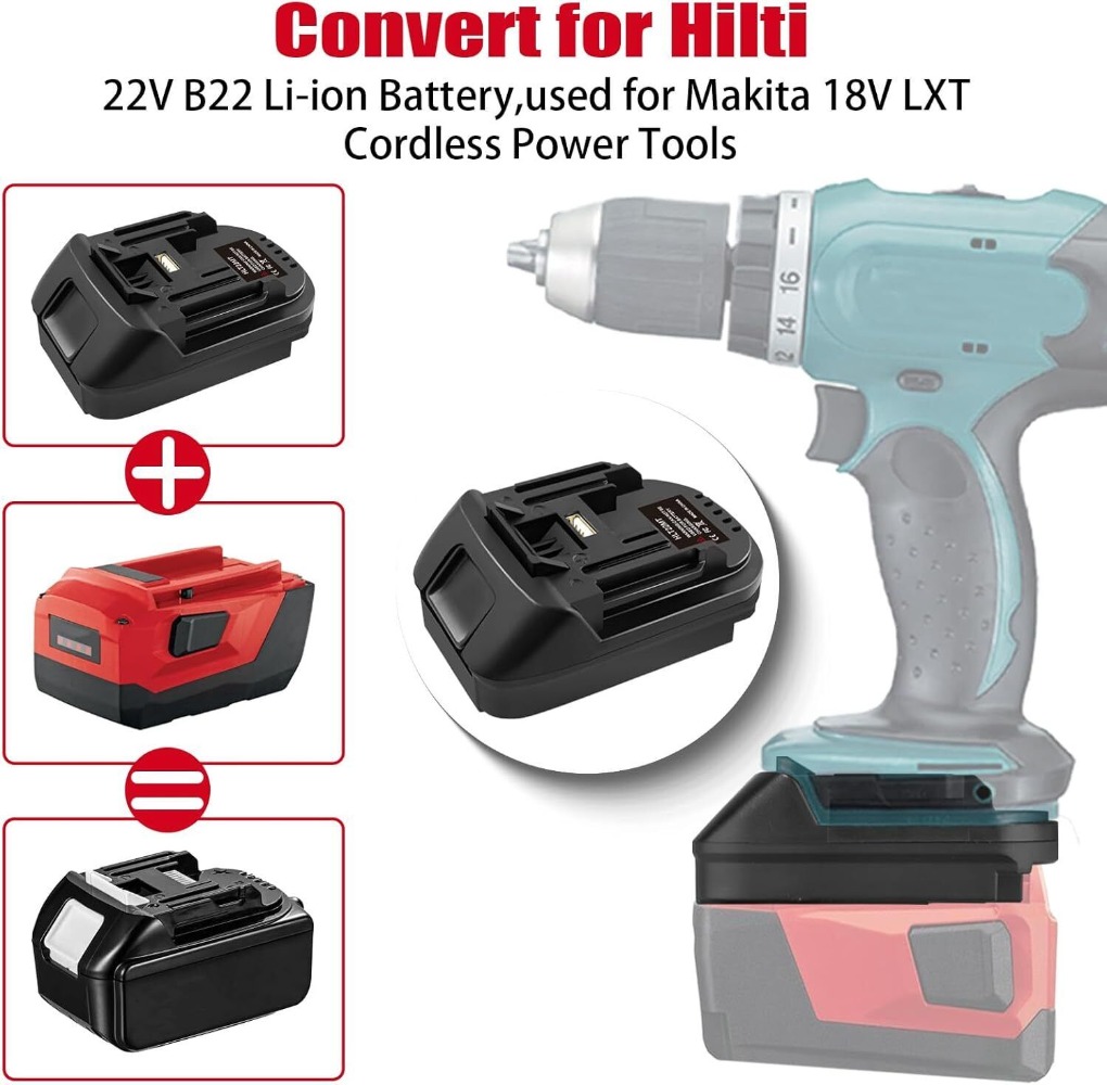 Battery Adapter for Hilti to f - Power Tools Hilti review and price